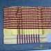 Balaramapuram Unakkupavu Handloom Tissue Saree – Bold Maroon & Gold Zari Stripe Body with Half Saree Pallu Design