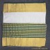 Balaramapuram Unakkupavu Handloom Tissue Saree – Gold & Teal Zari Stripe Body with Half Saree Pallu Design