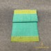 Balaramapuram Handloom Cotton Saree – Pastel Teal Green Body with Classic Golden Kasavu Border